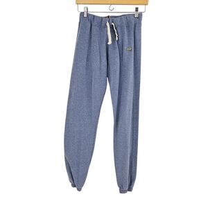 Tracksmith Jogger Sweatpants Blue Elastic Waist Pull On Drawstring Size S